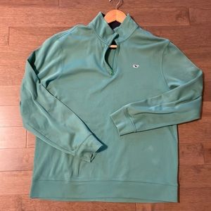 Vineyard vines M 100% Cotton 1/4 zip.